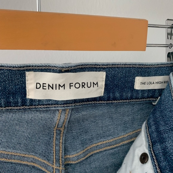 Denim Forum the Lola high rise skinny crop size 24. Perfect condition. - Picture 6 of 12